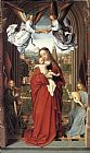 Virgin and Child with Four Angels by Gerard David